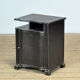 Iron bedside table, circa 1930