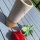 Roll vase from the La Colombe Vallauris portery