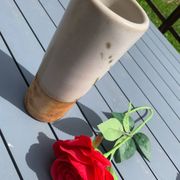 Vase rouleau de la porterie La Colombe Vallauris