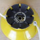 Abo Randers Danmark yellow metal spot lamp, ball, to lay or wall sconce