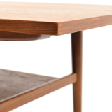 Danish teak coffee table