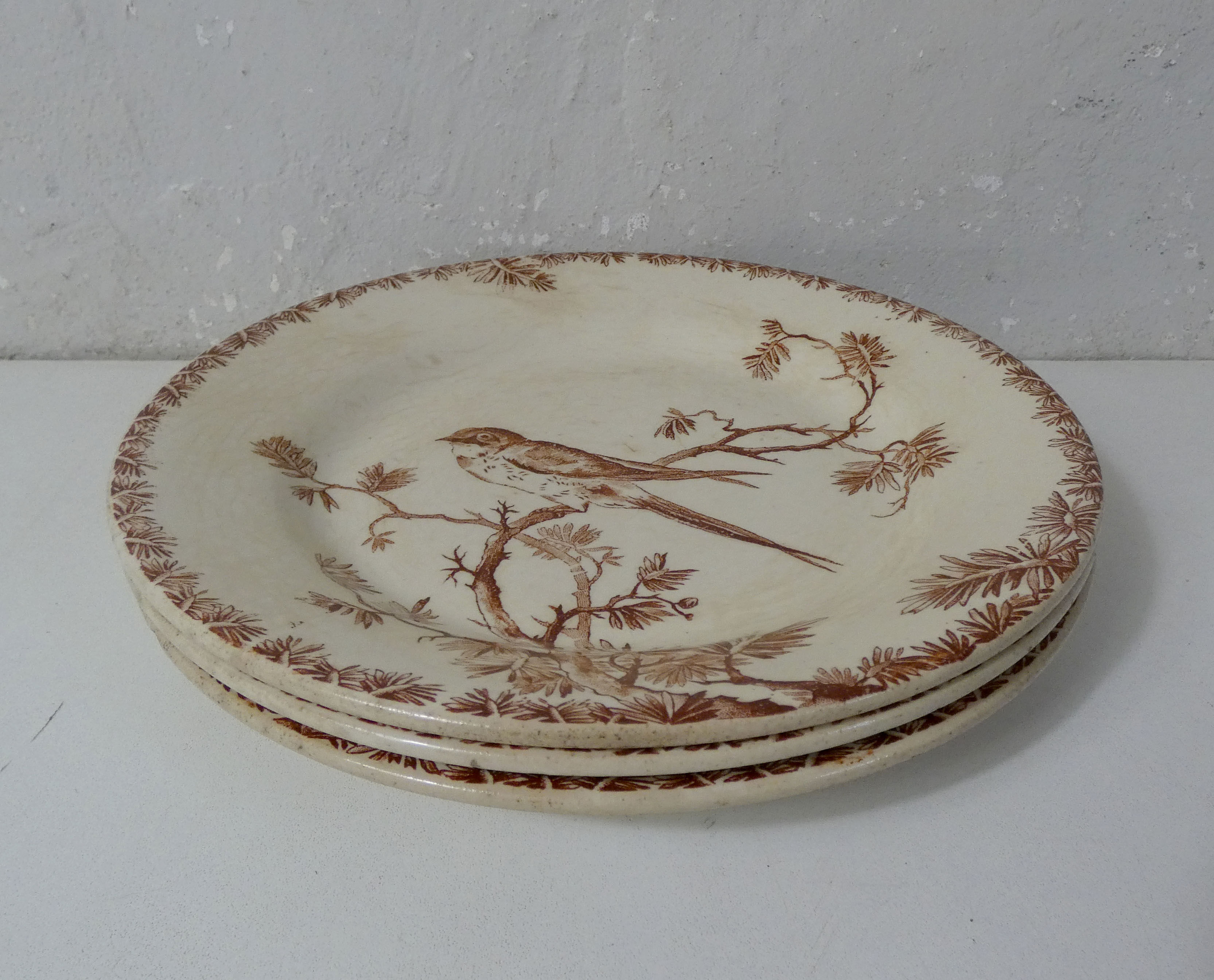 Terre de fer gien 3 flat plates provencal