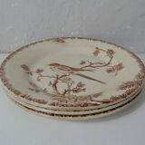 Terre de fer gien 3 flat plates provencal
