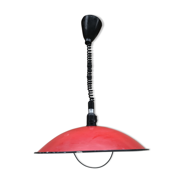 Ancienne suspension en métal rouge années 70 — Beyit