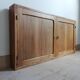 Armoire double en bois, murale