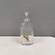 A  Bertil Vallien carafe with stopper for Kosta Boda, 1980s. Rainbow series