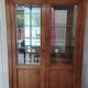 Large elegant glass cabinet