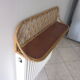 Étagère vintage en rotin