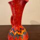 Bertoncello Italy ceramic vase signed