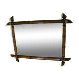 Bamboo mirror 55x43cm