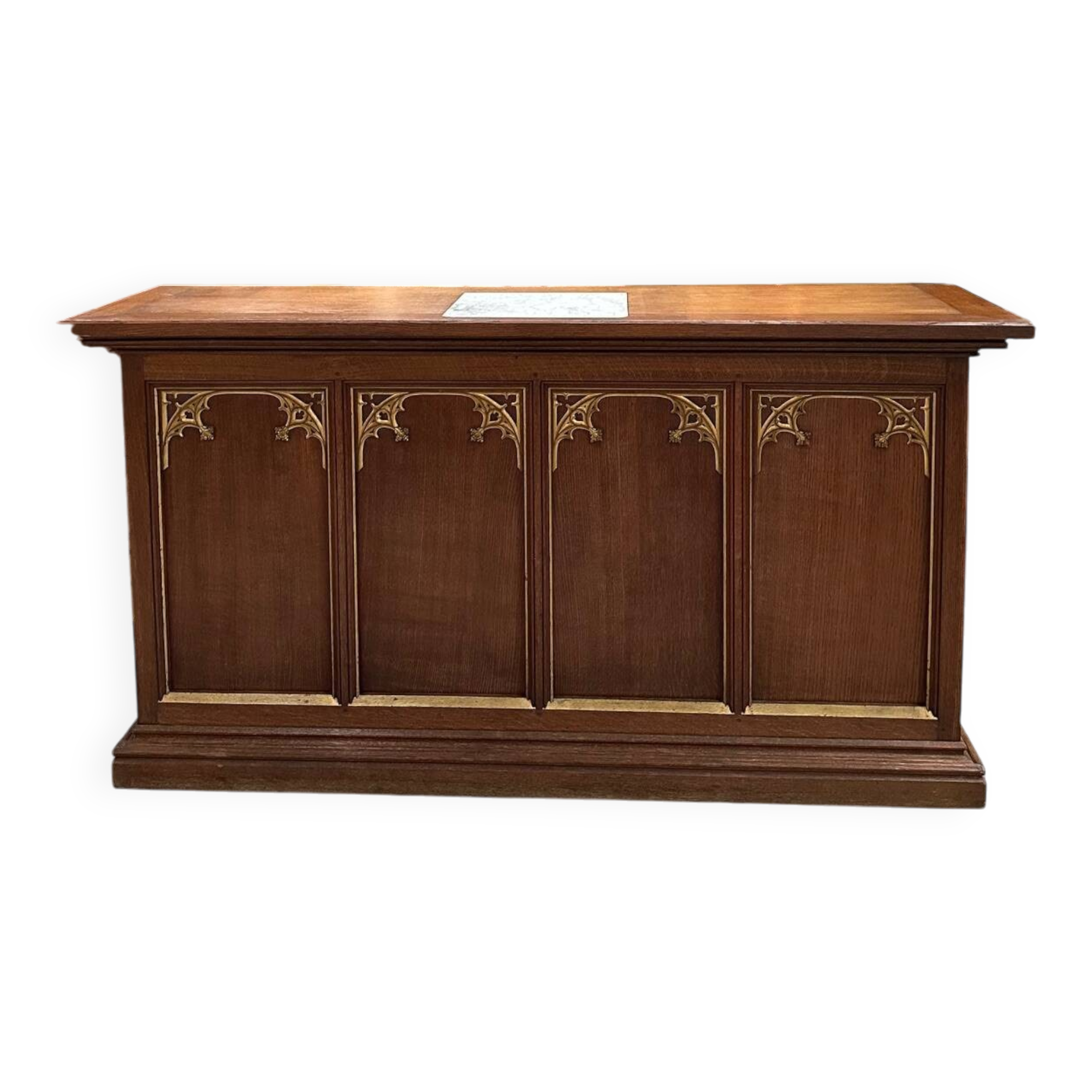 Oak countertop, early 20th century