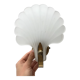 Shell wall lamp 70s Deknudt