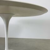 Eero Saarinen Tulip Dining Set with Swifel Chairs for Knoll International 1960s