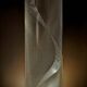 Postmodern tubular floor lamp "Tall Spiral No.5" by Thierry Vide 1999