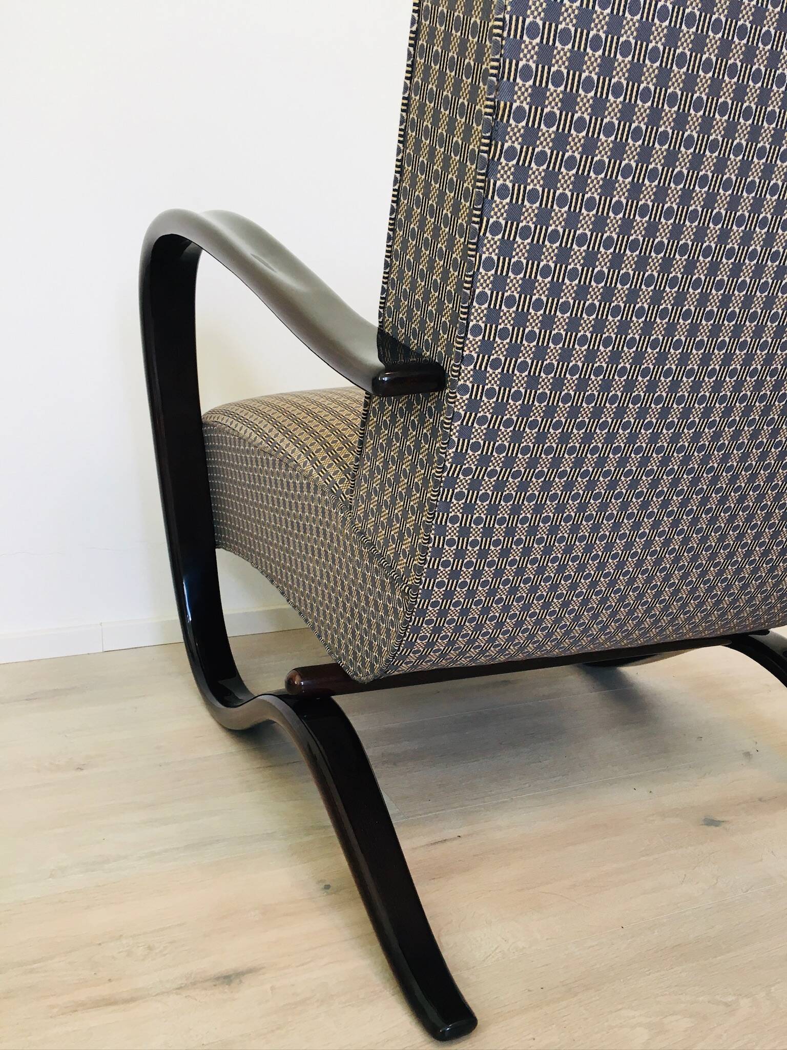 Fauteuil H269 par Jindřich Halabala pour UP Závody, 1930s