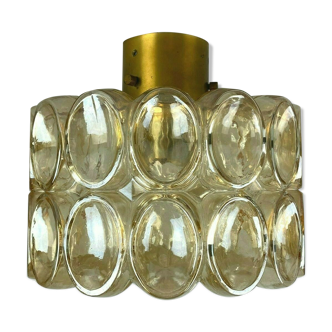 60s 70s lamp light ceiling lamp Limburg glass space age design 60s 70s