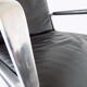 Wilkhahn Delta 2000 set of 4 black leather dining chairs by Delta Design