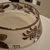 Moda flower glass bowl