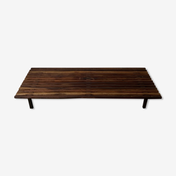 Charlotte Perriand 'Cansado' Mid-Century Bench/Coffee Table for Steph Simon