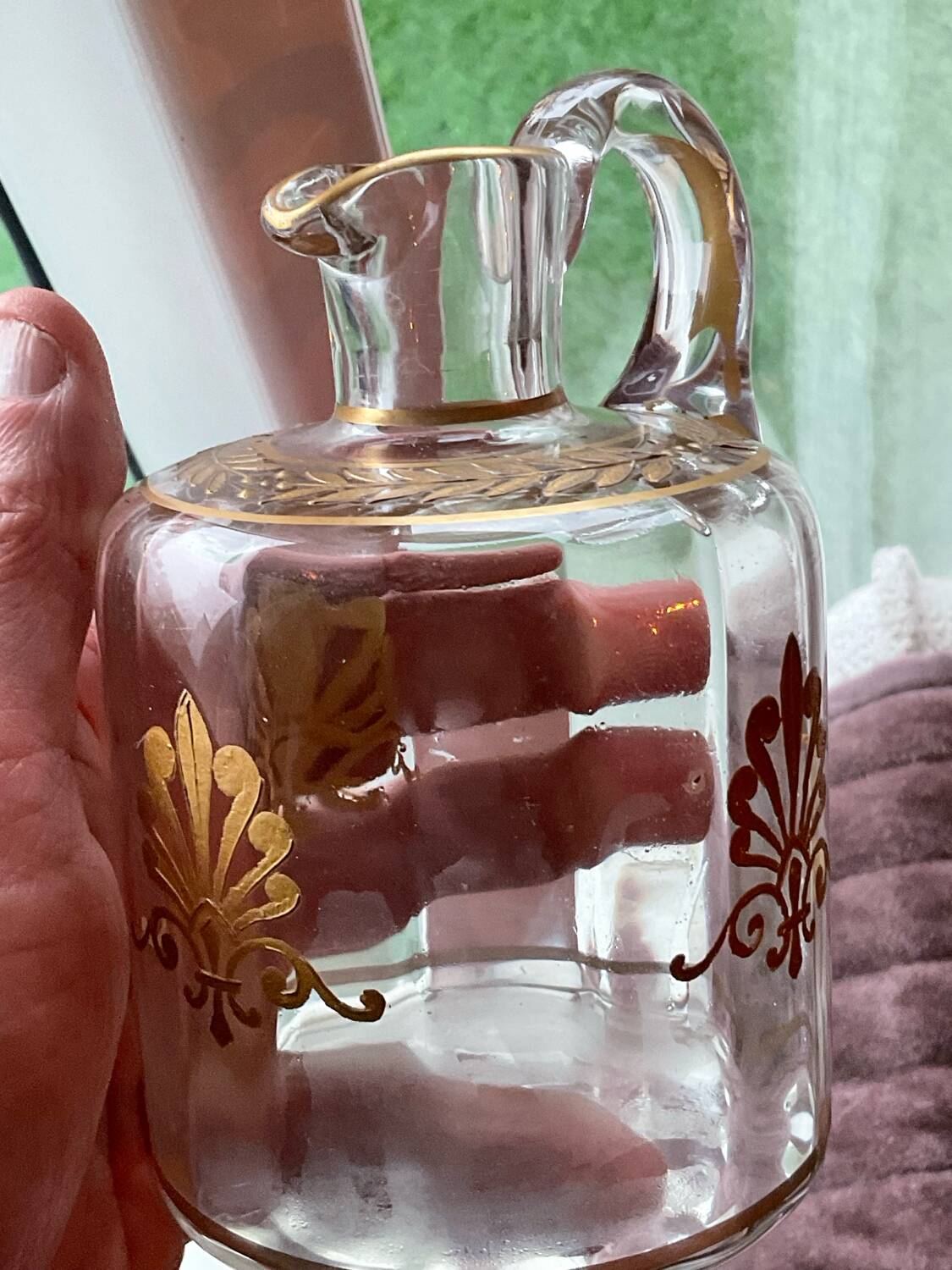 Baccarat service liqueur