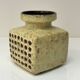 Brutalist ceramic vase VEB Haldensleben 1970s