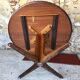 Expandable Scandinavian rosewood dining table by CJ Rosengaarden, circa 60's