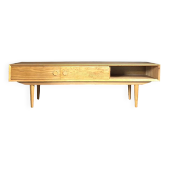 Large TV bench with 2 sliding doors Quilda LA REDOUTE INTERIEURS, television unit