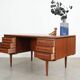 Teak desk, Danish design, 1960s, designer: J. Svenstrup