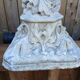 Stand, corbel, wall console in stucco with leaf ornament