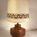 Ceramic lamp 70s