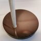 Lampe de table Space Age, en aluminium, métal et plexi plastique