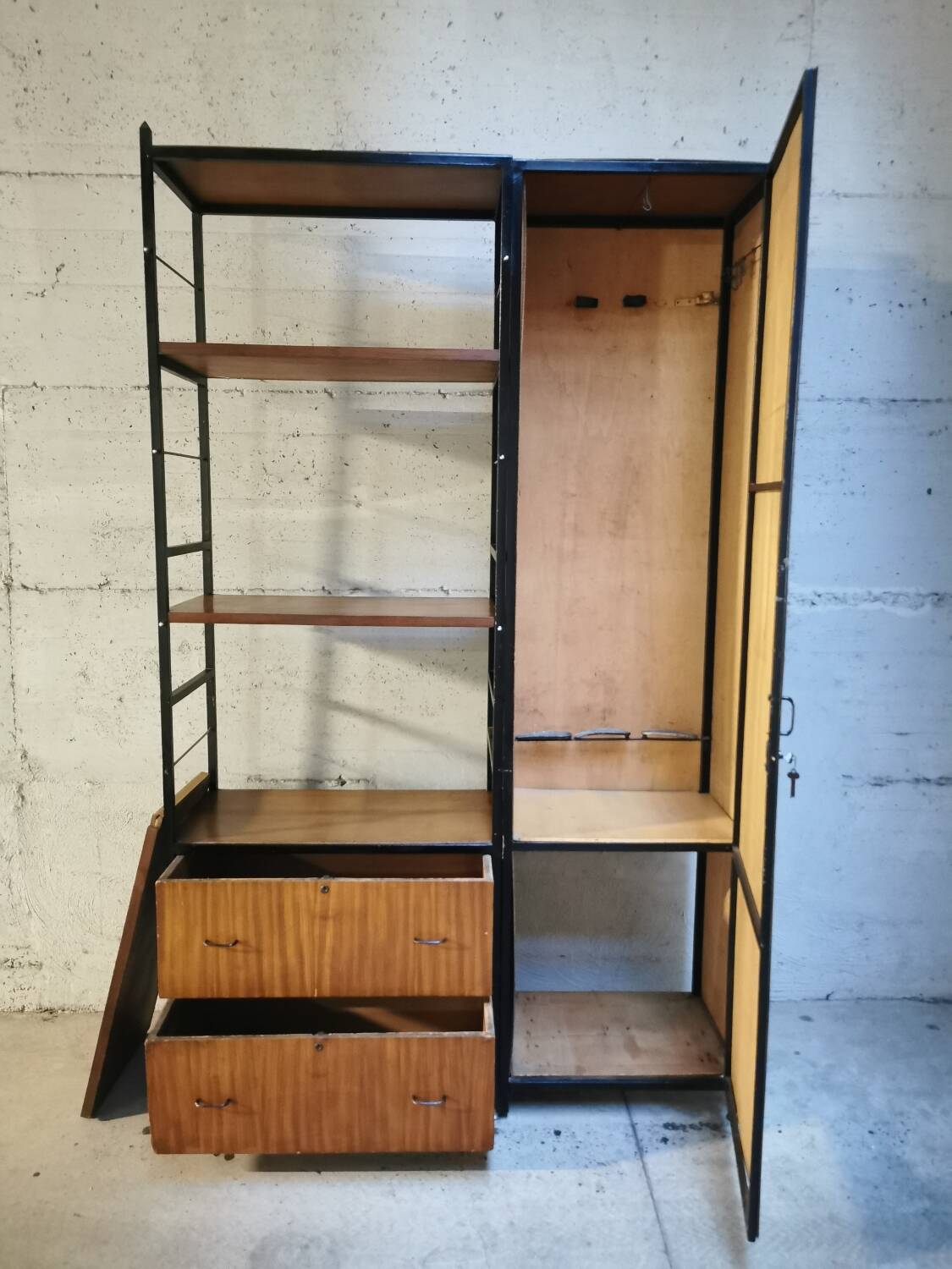 Italian boarding school locker room from the 60s