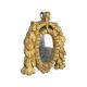 Small Antique Weathered Mirror Gilded Wood 19th Century