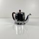 Vintage chrome-plated metal and bakelite coffee set, 1940s/50s