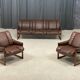 Sofa et 2 fauteuils en palissandre Torbjørn Afdal, Norvège années 1960