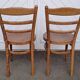 Pair of Baumann bistro chairs
