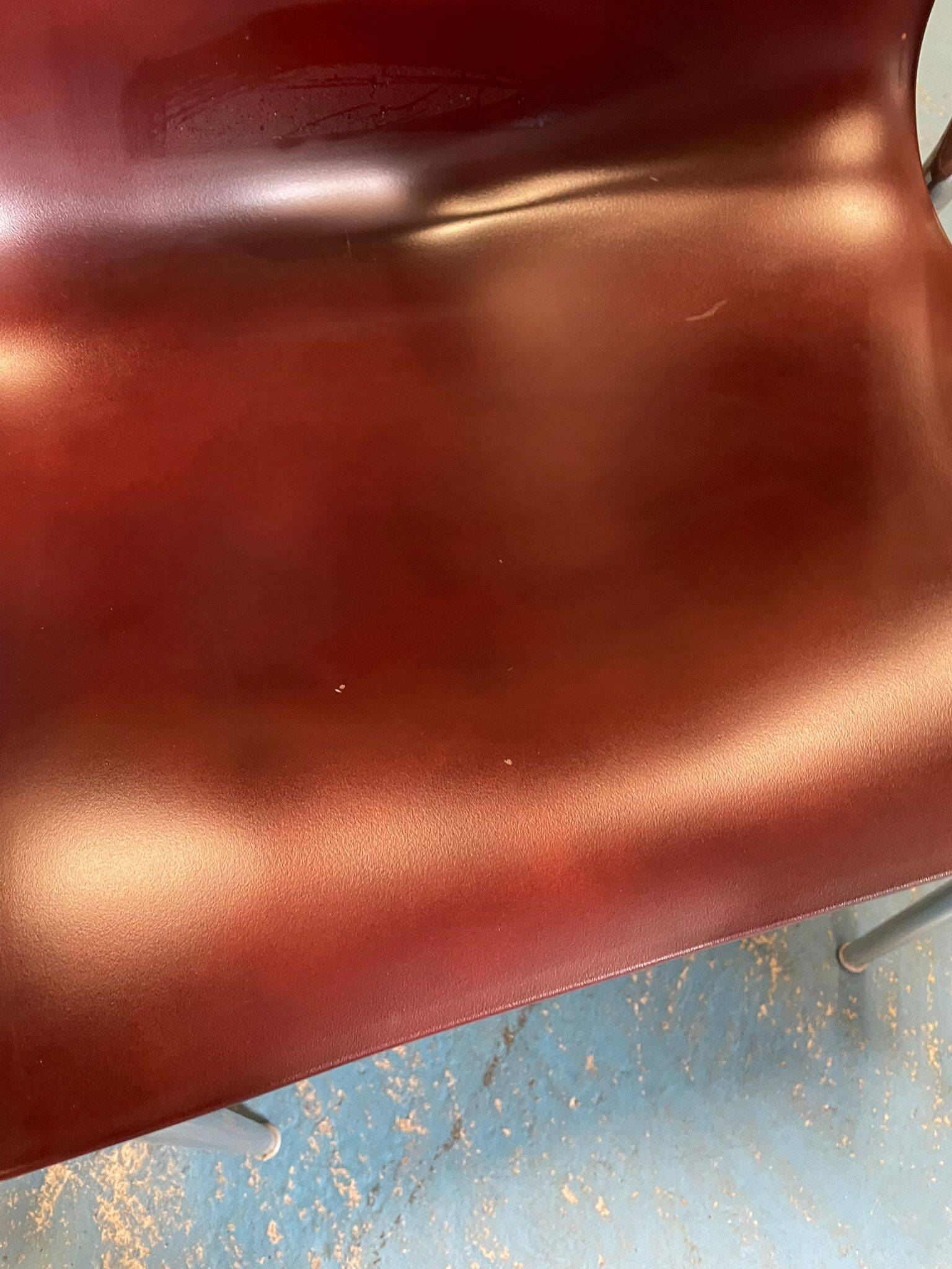 set of 4 Cam el léon bridge armchairs Starck finish for Kartell rare mahogany/chrome finish