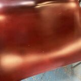 set of 4 Cam el léon bridge armchairs Starck finish for Kartell rare mahogany/chrome finish