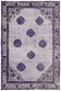 Hand-knotted antique oriental 1970s 216 cm x 320 cm purple carpet