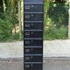 Industrial storage column cabinet Bisley in black metal