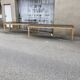 Large black patinated tray table