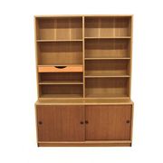 Scandinavian "Öresund" teak bookcase, Børge Mogensen, Sweden, 1960