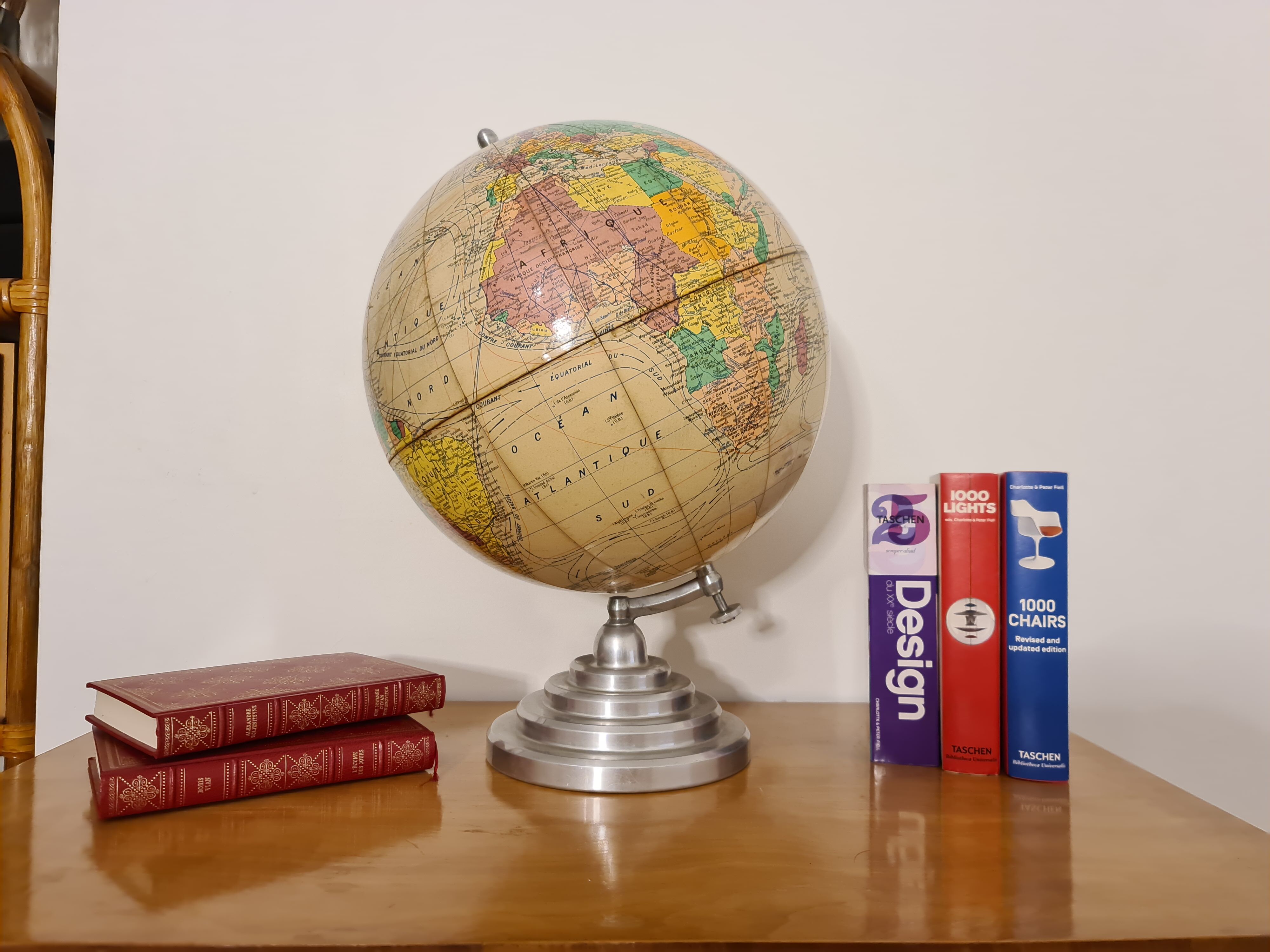 Vintage globe Girard & Barrère 50's