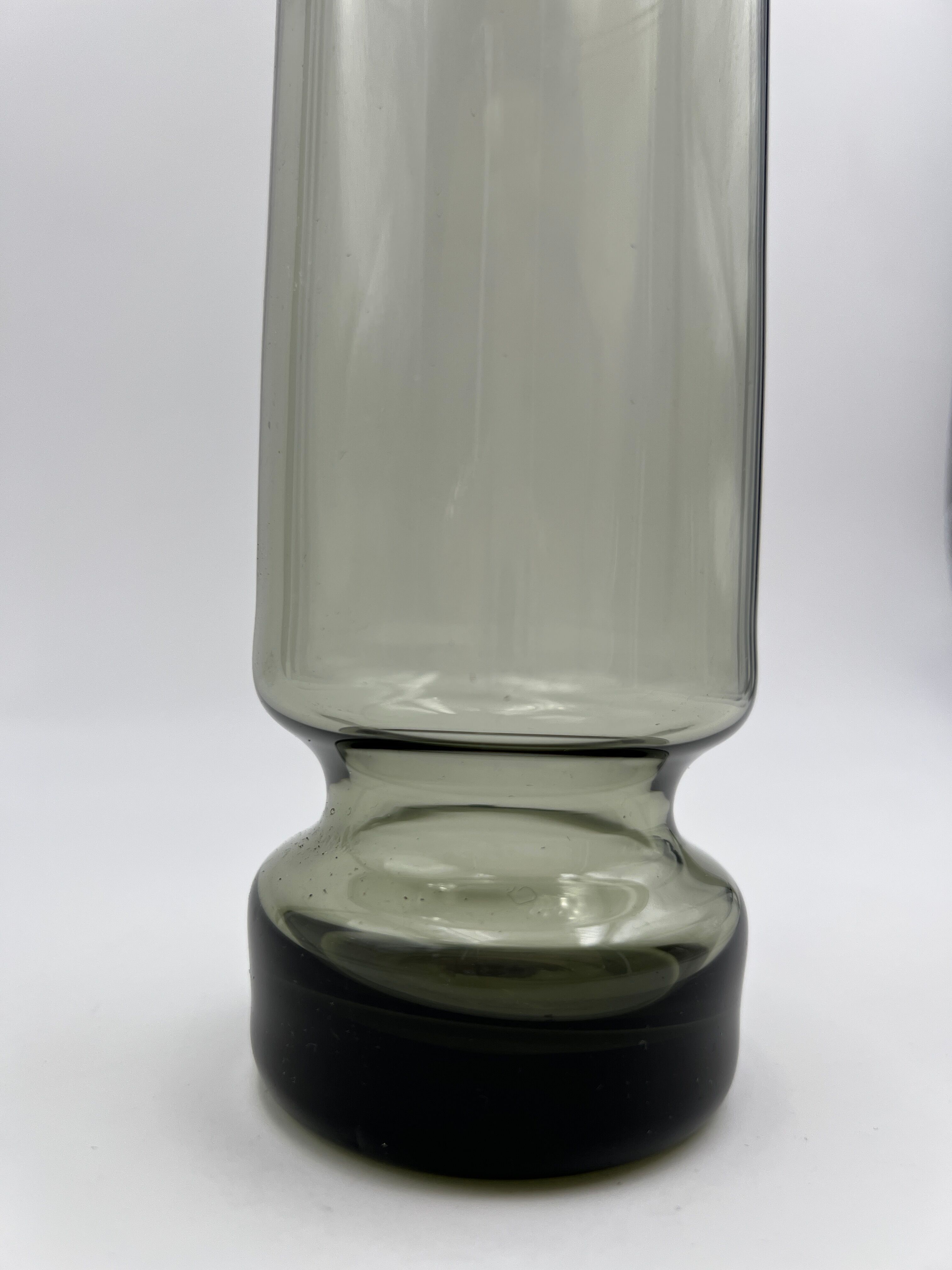 Lot de 7 verres à eau fumés
