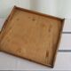 Wooden serving tray