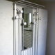 Door coat wardrobe ALU years 50 60