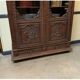 Antique impressive Breton display cabinet, bookcase