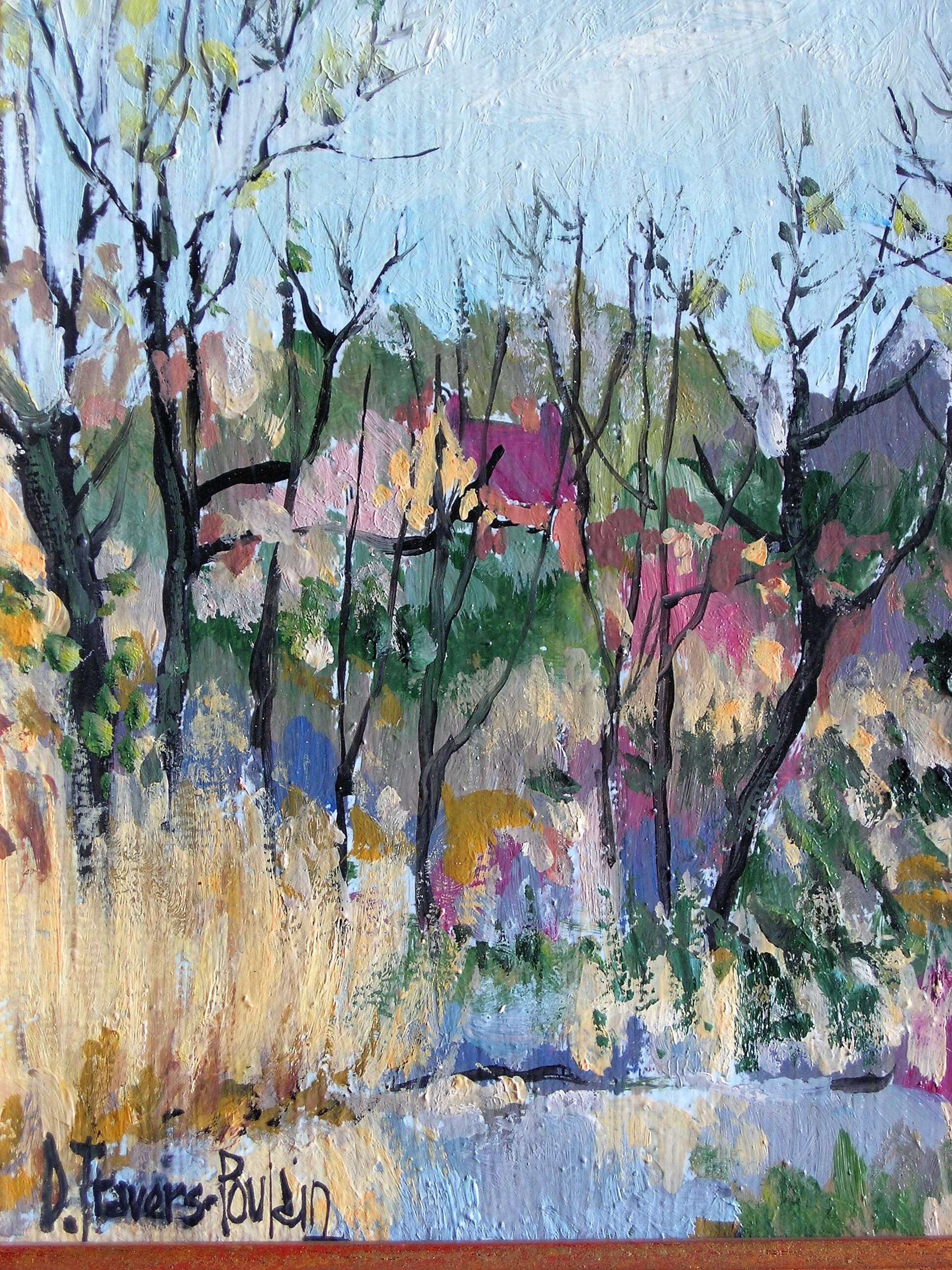 Printemps sur la campagne by denise traves-poulain (1926-)