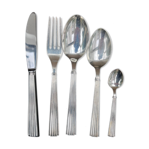 Couverts set 66 pièces x 12 KJA Fredericia Helene Danemark metal argenté