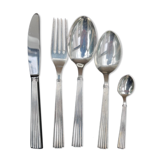 Cutlery set 66 pieces x 12 KJA Fredericia Helene Denmark silver metal